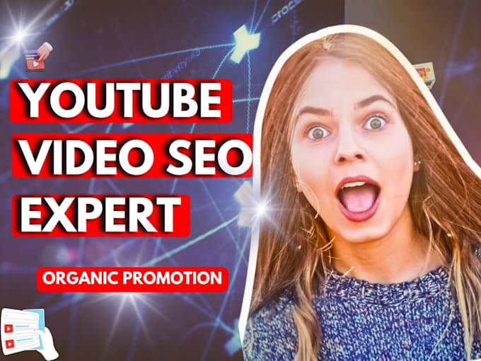 Gig Preview - Be your best youtube video SEO expert and channel manager