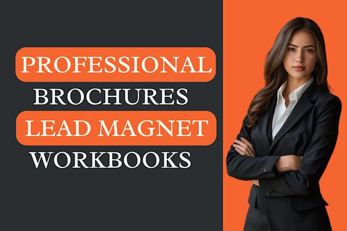 Gig Preview - Design professional PDF lead magnets, brochures, and ebooks