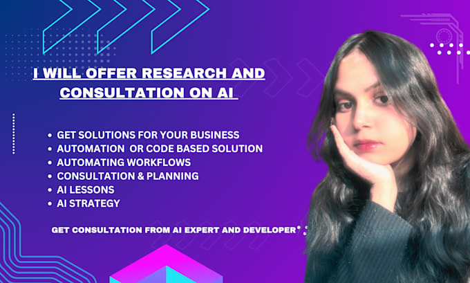 Gig Preview - Be your ai consultant and ai expert developer for your project