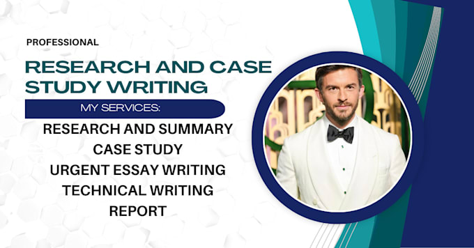 Gig Preview - Provide research summary case study essay and technical writing services report