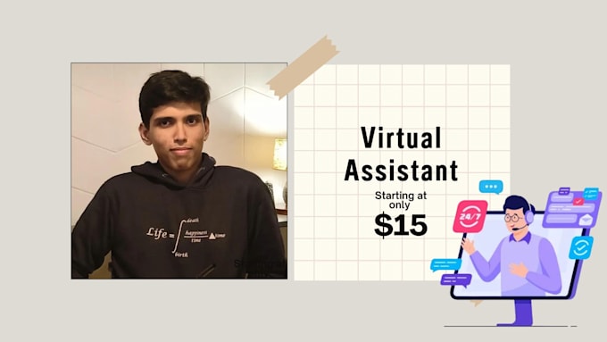 Gig Preview - Be your dedicated personal virtual assistant