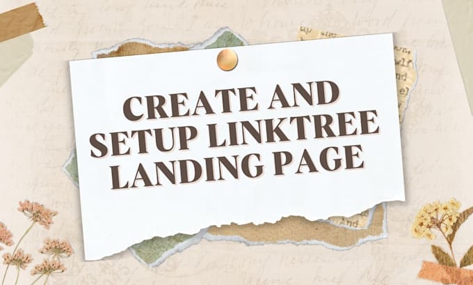 Gig Preview - Setup compelling linktree landing page, bio link for your business