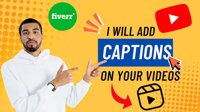 Gig Preview - Generate auto engaging captions for short videos