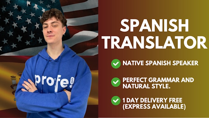 Gig Preview - Translate to spanish with flawless native grammar and style