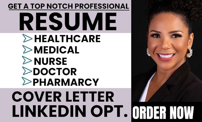 Gig Preview - Craft ats healthcare medical clinical nurse doctor pharmacy resume cover letter