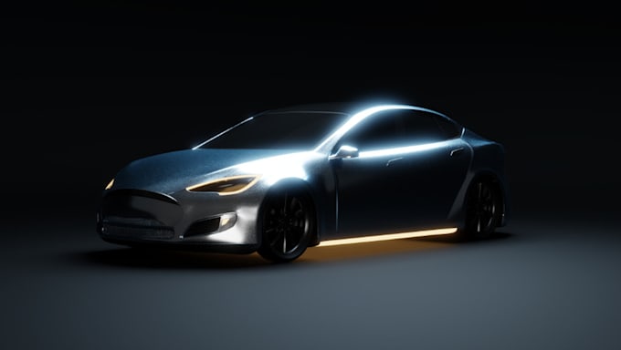 Gig Preview - Make realistic 3d car model,zmodeler,3d vehicle, rc sport car, blender rendering