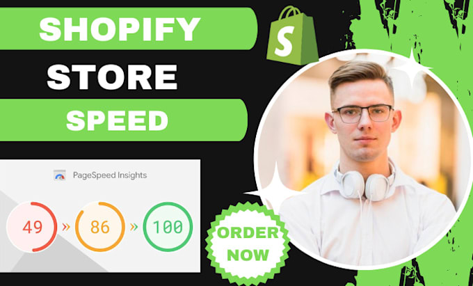 Gig Preview - Do shopify speed optimization on pagespeed and increase shopify store score