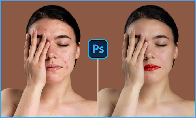 Gig Preview - Flawless portrait retouching and headshot editing in photoshop