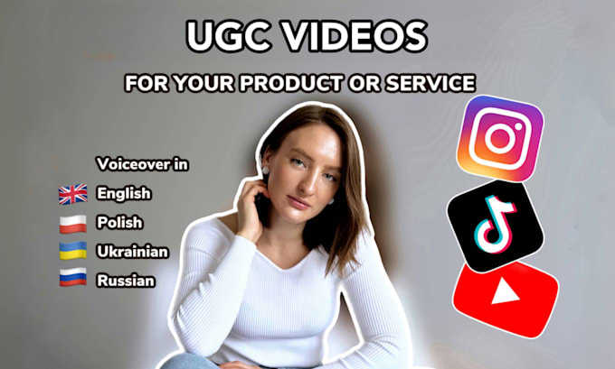 Gig Preview - Create authentic ugc content for your social media