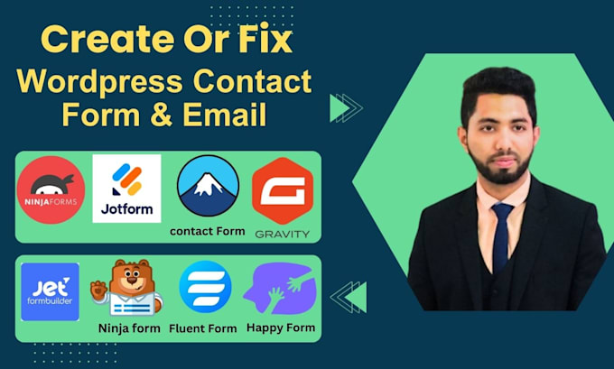 Gig Preview - Create and fix contact form  for the wordpress website