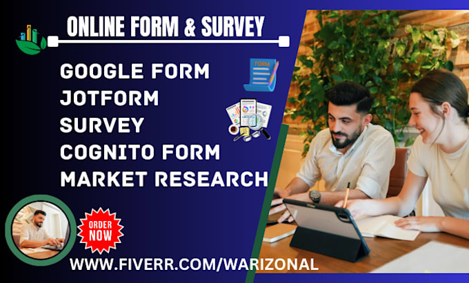 Gig Preview - Get 1000 survey online respondent for form filling google form zoho survey