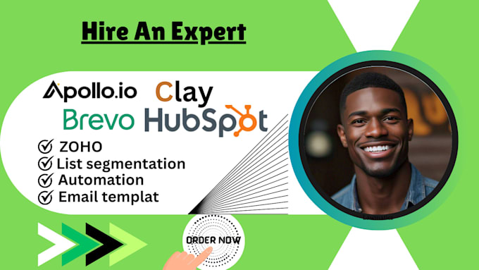 Gig Preview - Setup clay com workflow apollo io sequence hubspot automation enrichment webhook