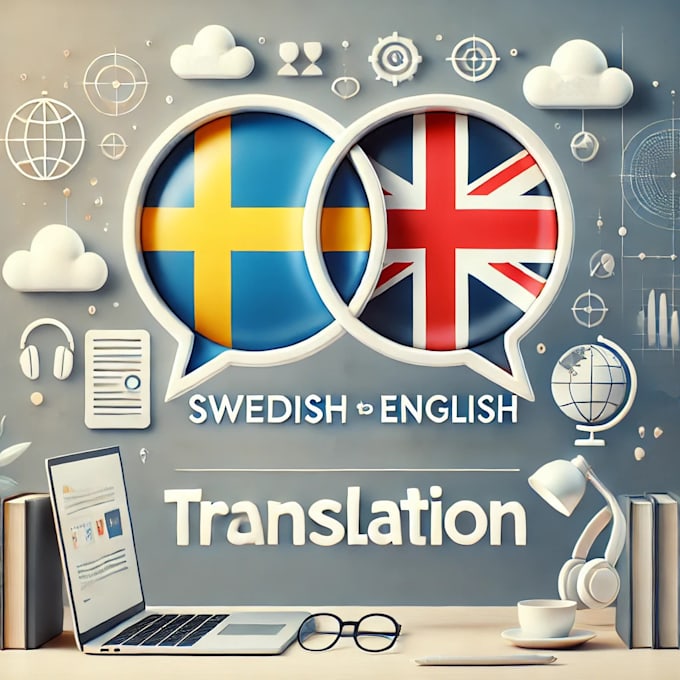 Gig Preview - Provide accurate translations between swedish and english and vice versa