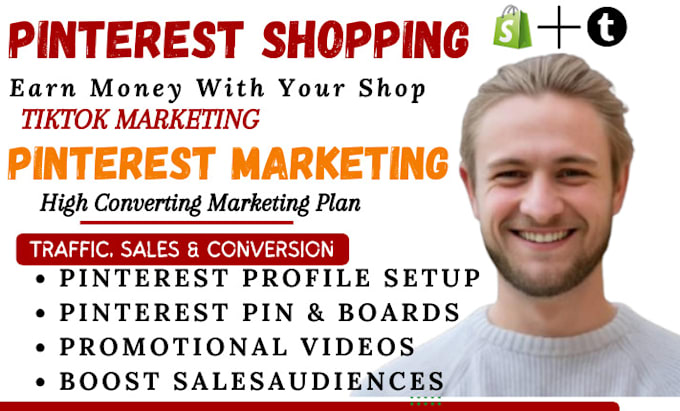 Gig Preview - Be your pinterest marketing and management specialist