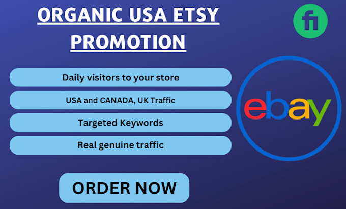 Gig Preview - Do etsy listing promotion to boost etsy leads and etsy rank