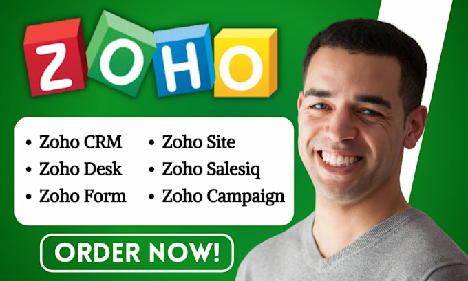 Bestseller - deliver zoho sites, zoho CRM, zoho campaigns, zoho forms, zoho desks, zoho books