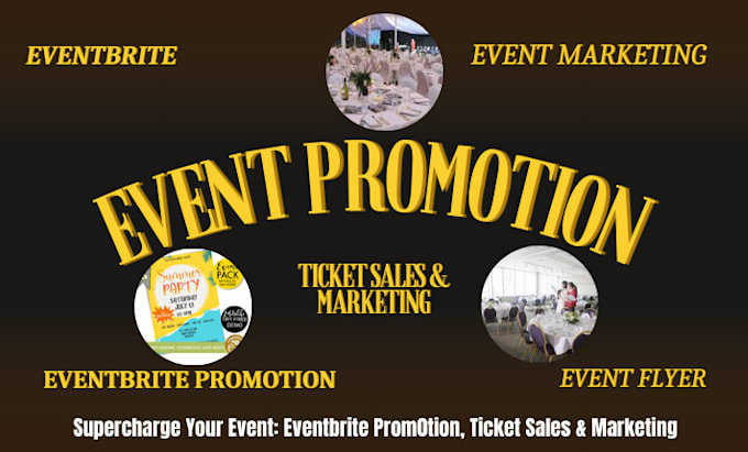 Gig Preview - Event marketing and promotion for eventbrite conferences boost ticket booking