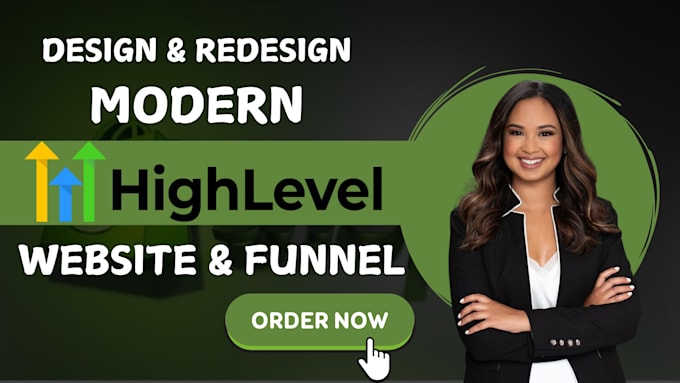 Gig Preview - Build gohighlevel sales funnel, gohighlevel landing page, ghl website design