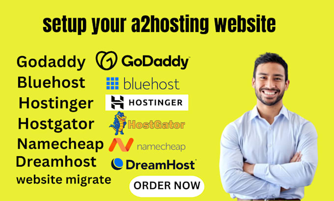 Gig Preview - Speed up your website with a2 hosting and turbo features