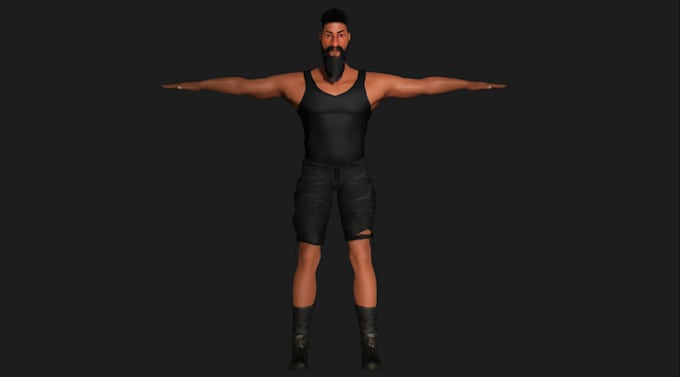 Bestseller - rig 3d game character, 3d topology, modular character, realistic texture, ue5