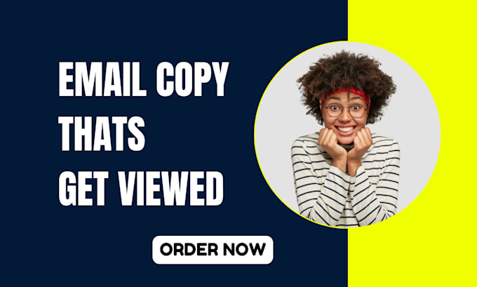 Gig Preview - Write persuasive email copywriting for your email copy and email sequence