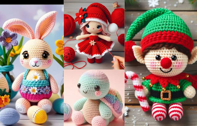 Bestseller - create amigurumi crochet toys, knitting crochet pattern amigurumi sell on etsy