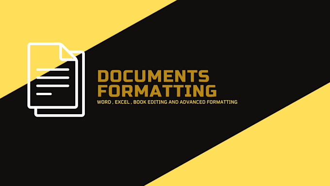 Gig Preview - Format your documents as you want