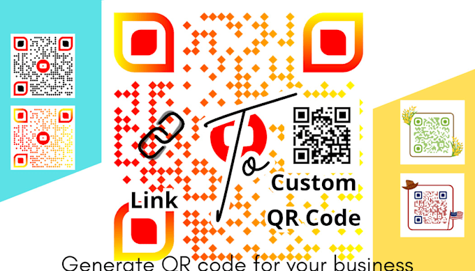 Gig Preview - Design a unique, professional qr code for your website, app, or link