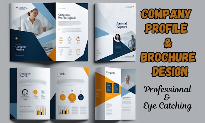 Gig Preview - Do real estate digital brochures company profile annual report employee handbook