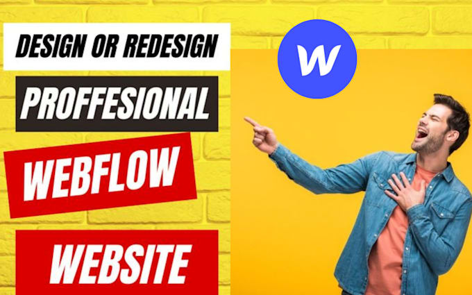 Gig Preview - Design develop webflow website figma to webflow 3d animation webflow expert fix