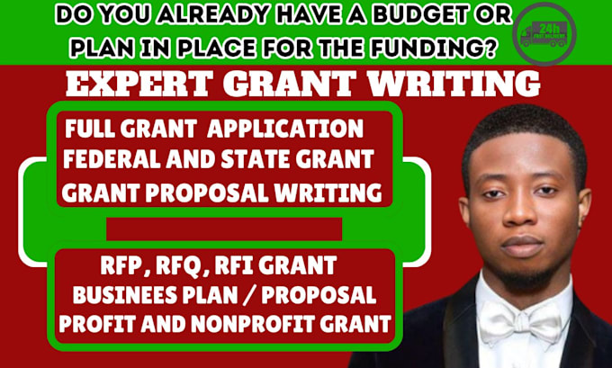 Gig Preview - Research grant writing, proposal, application, business plan and submission