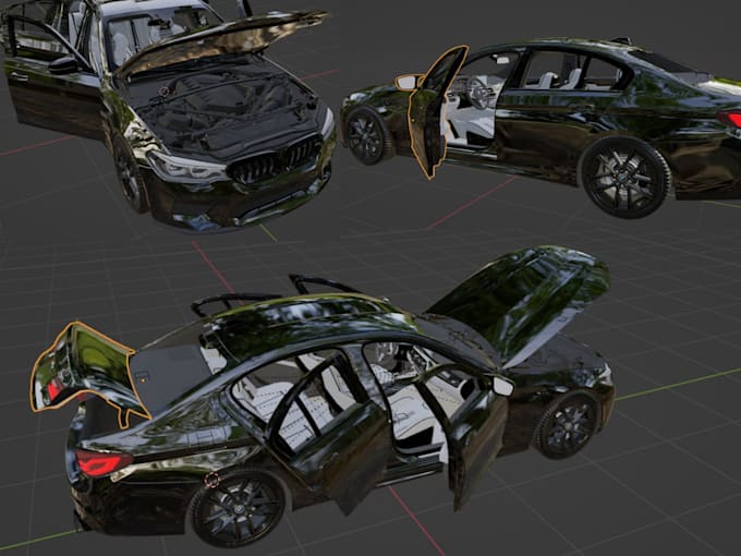 Gig Preview - Do 3d car, vehicle, truck modelling, ready to be printed and games development