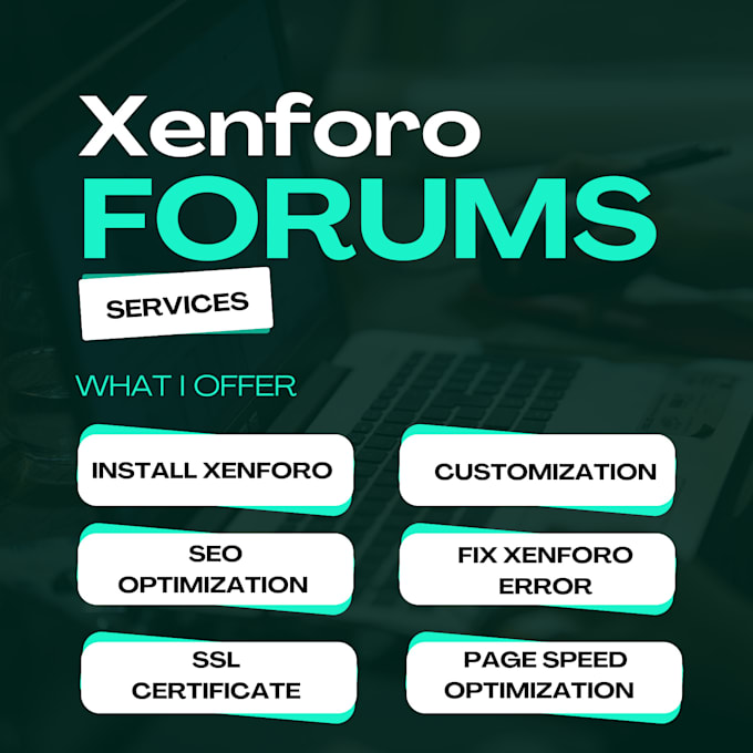 Gig Preview - Customize, fix and develop the xenforo community forum