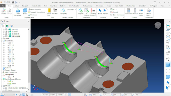 Gig Preview - Do i a strong experienced cnc programmer with powermill