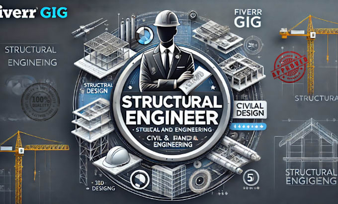 Gig Preview - Structural engineer, structural design, civil and structural engineering tekla