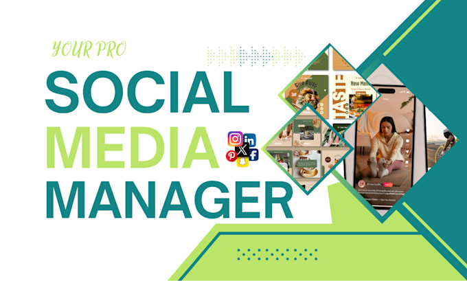 Gig Preview - Be your social media marketing manager, instagram content creator and scheduling