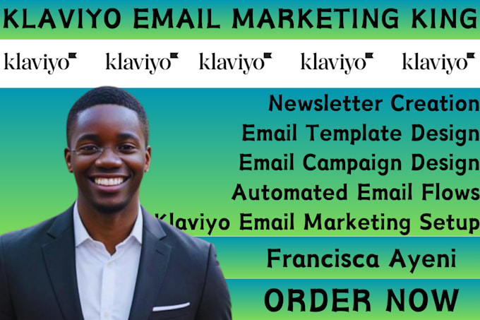 Bestseller - setup klaviyo email marketing or klaviyo email flows and klaviyo email campaign