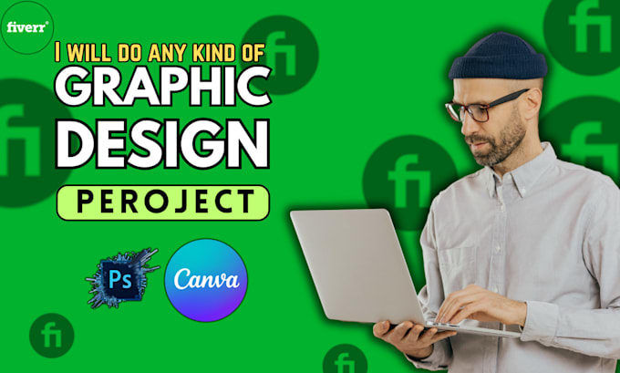 Gig Preview - Give affordable and professional graphic design services