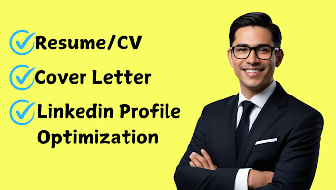 Bestseller - provide resume CV, cover letter and optimize linkedin