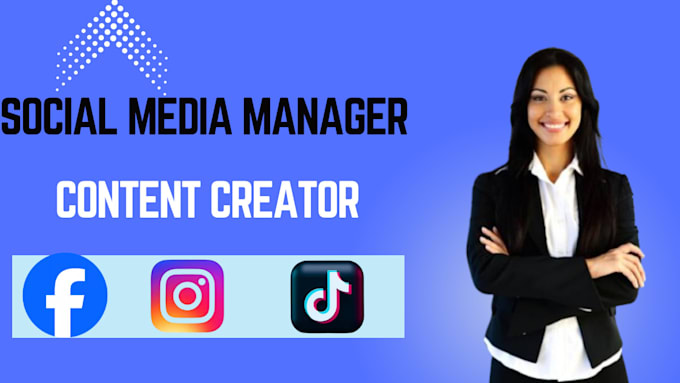 Gig Preview - Be your social media marketing manager, tiktokgrowth, content creator, instagram