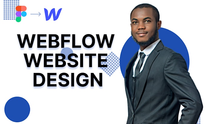 Gig Preview - Be your webflow developer, website designer, figma to webflow