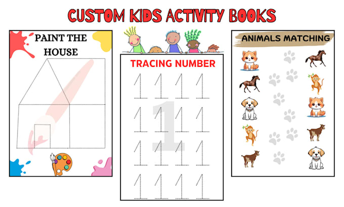 Bestseller - create kids activity books and worksheets