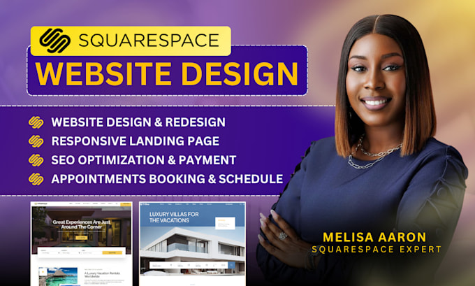 Bestseller - squarespace website design or squarespace website redesign