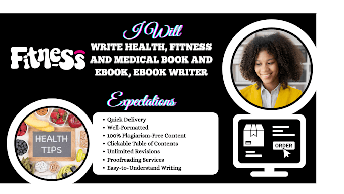 Bestseller - write health, fitness and medical book and ebook, ebook writer