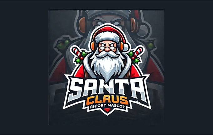 Gig Preview - Do amazing santa claus mascot logo for your business in just 24 hours