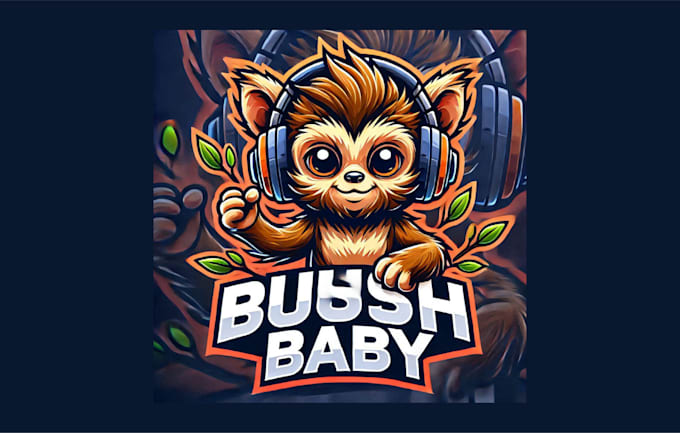 Gig Preview - Make unique bush baby esport mascot logo with new concepts