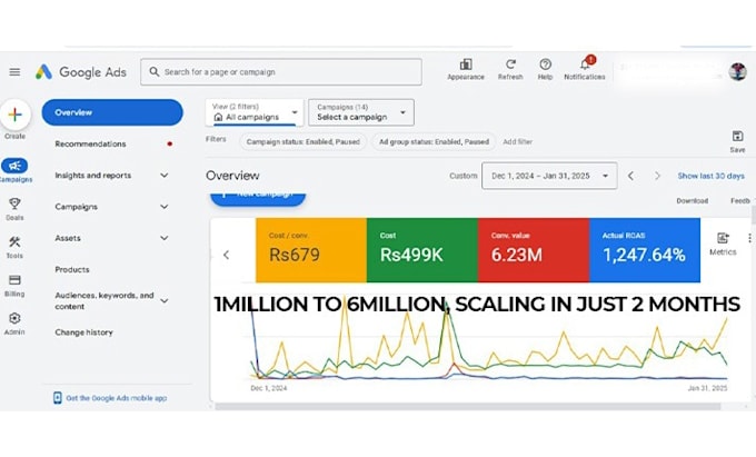 Gig Preview - Setup and scale profitable PPC, performance and shopping ads for ecommerce brand