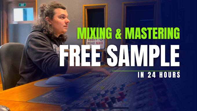 Gig Preview - Do free test audio mixing for your rock music in 24 hours