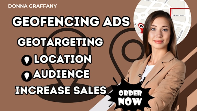 Gig Preview - Setup geofencing ads campaign geotargeting audience at location to boost sales