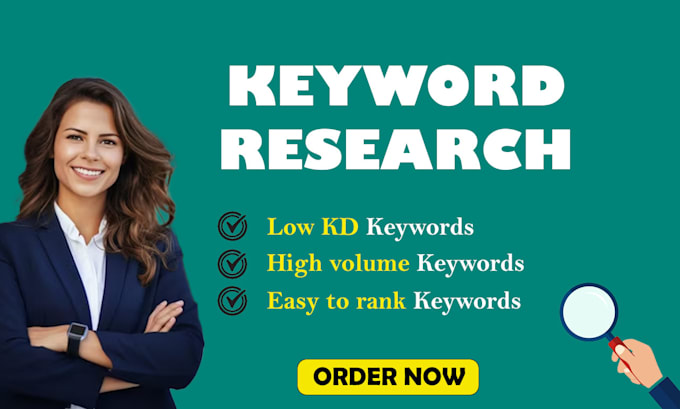 Gig Preview - Do keyword research and competitor analysis for your website